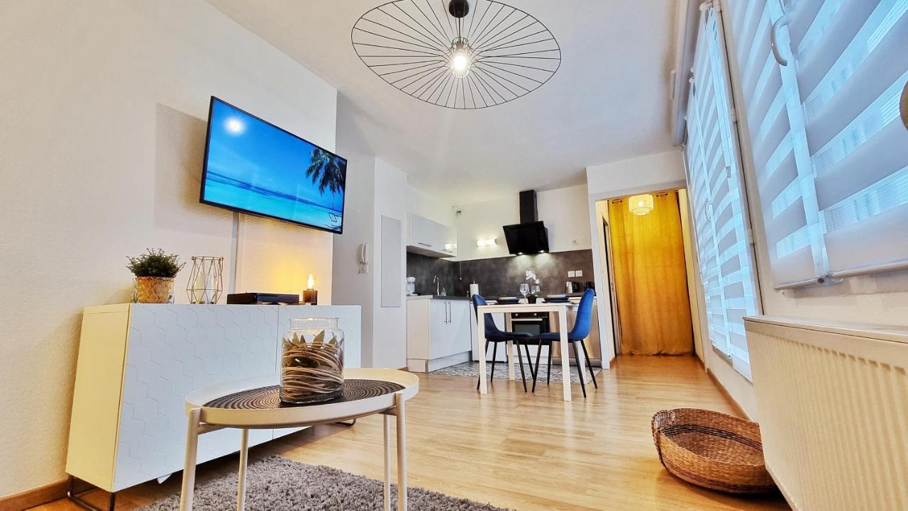 Le Smart - Parking - Terrasse - Wifi - Mulhouse - Relax Bnb Pfastatt Dış mekan fotoğraf